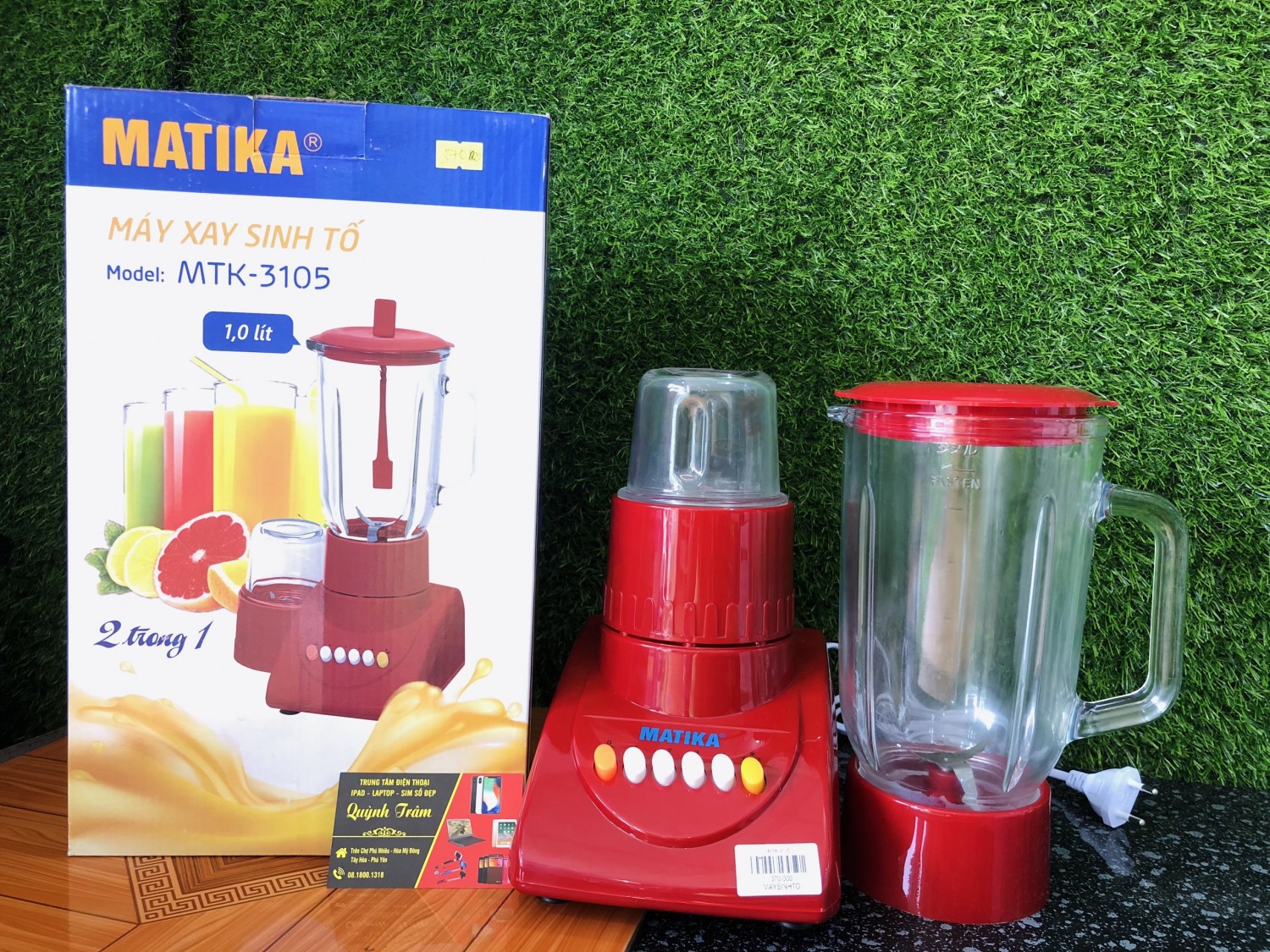 MÁY XAY SINH TỐ MATIKA 3105