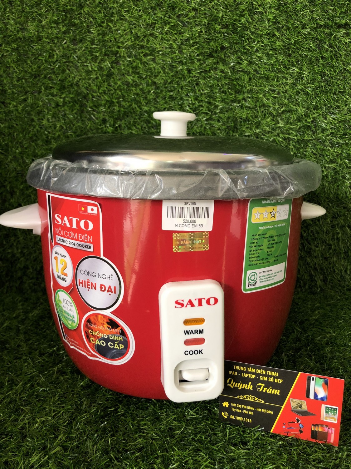 NỒI CƠM ĐIỆN SATO SRV18B