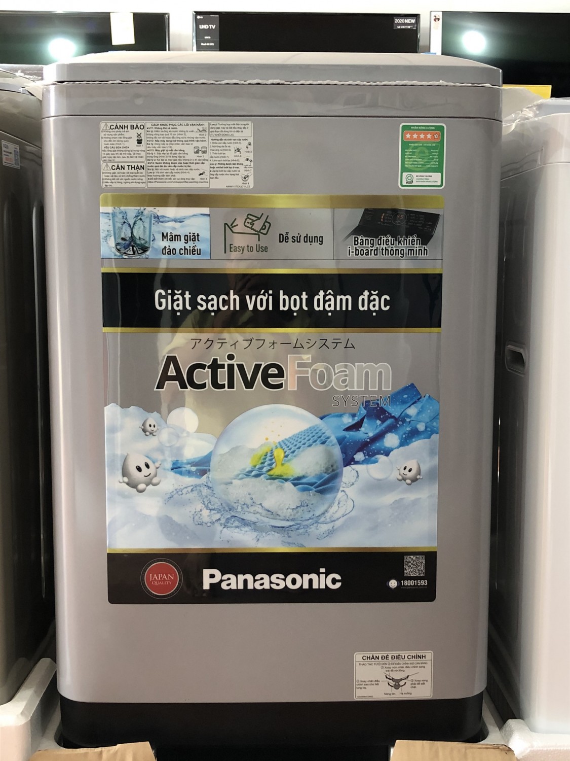 Máy giặt Panasonic NA-F100A4GRV 10 kg